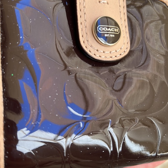 COACH small wallet - patent leather logo - Picture 6 of 8
